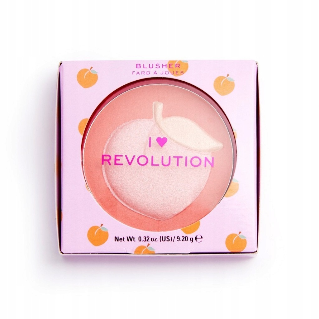 I Heart Revolution Fruity Blusher r Peach 8g (W) P2 100% oryginał