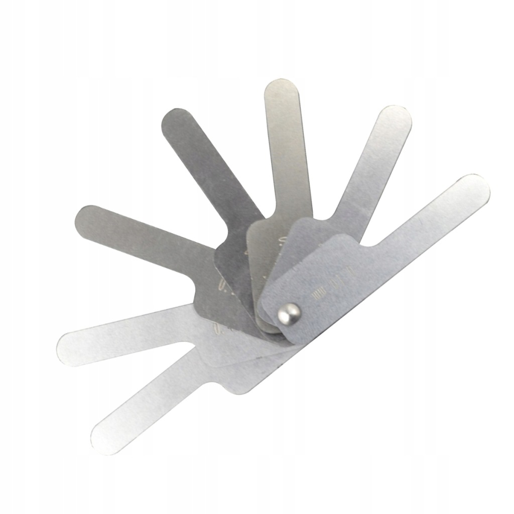 LINIJKA DO POMIARU PRZESTRZENI MIĘDZYZĘBOWEJ 010 DO 050 MM