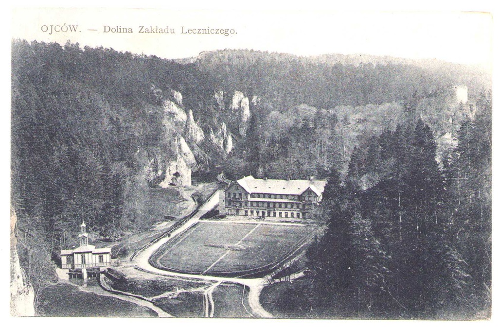 OJCÓW-Dolina Zakładu Leczn..-ca.1915 B. Wolniewicz