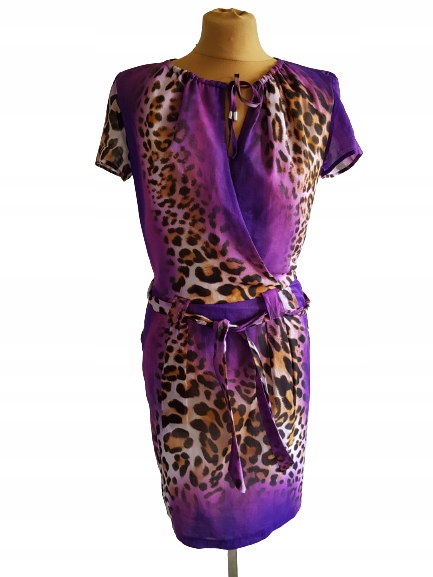 JEAN PAUL BERLIN-sukienka w panterkę 36 12398769235 oficjalne