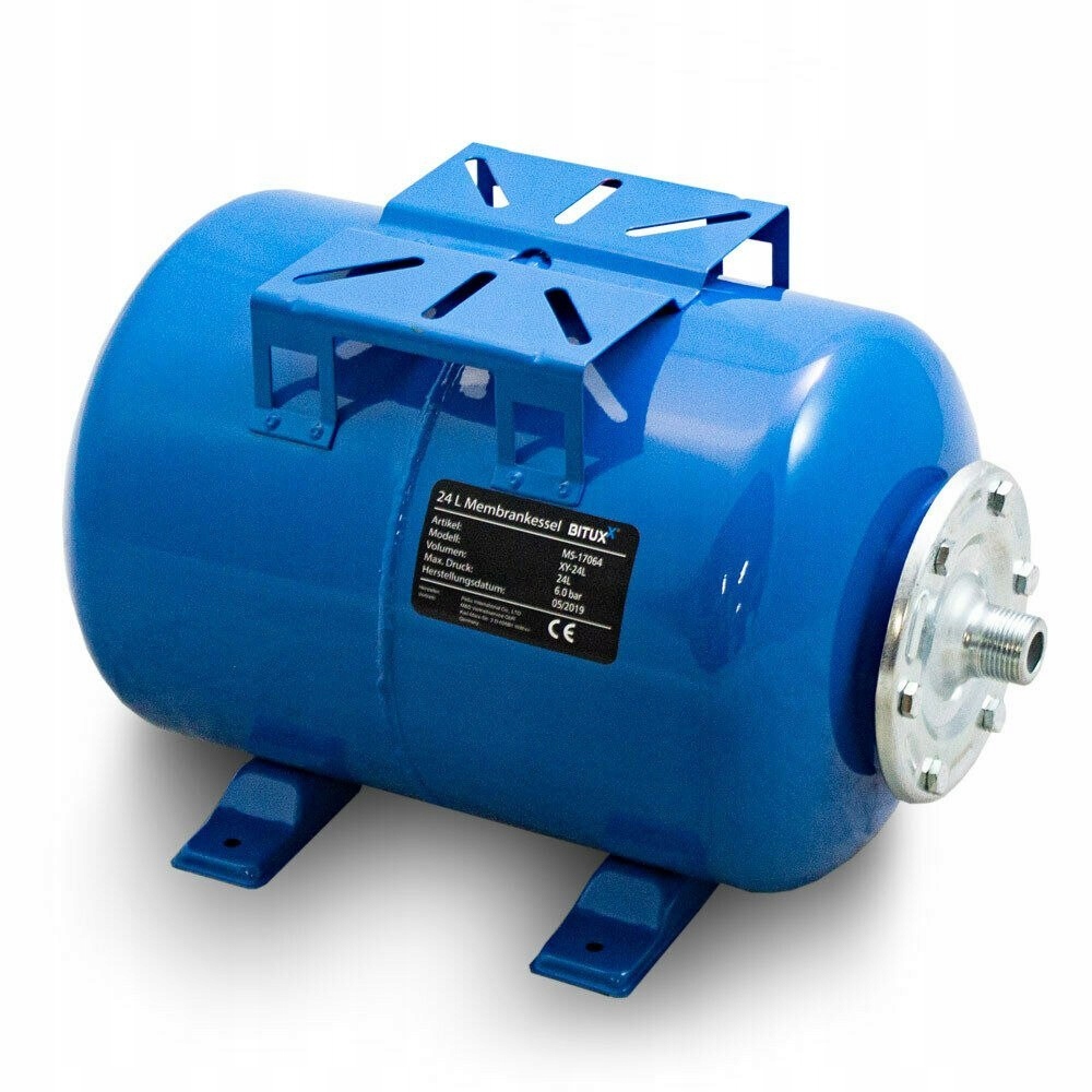 HYDROFOR Z MEMBRANA STALOWY 24 L ZBIORNIK NA WODĘ