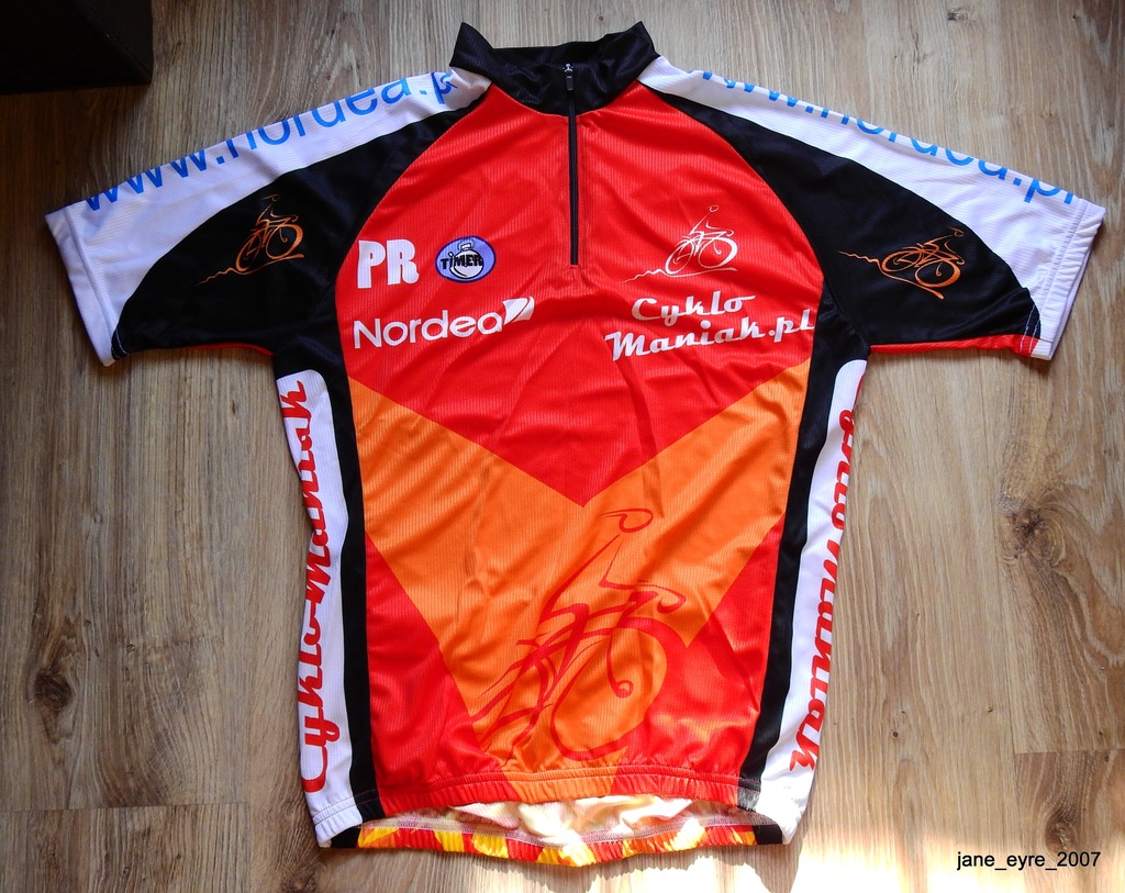 Koszulka rowerowa Cyklomaniak Łódź