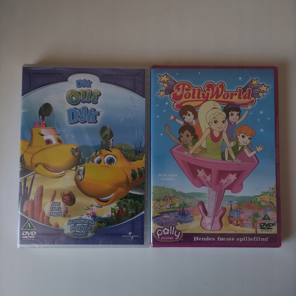 POLLY WORLD - DYK OLLI DYK - NOWE BAJKI W JĘZYKACH SKANDYNAWSKICH - 2x DVD