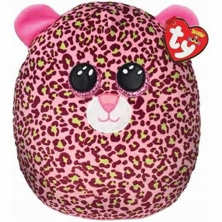 SQUISH-A-BOOS LAINEY RÓŻOWY LEOPARD 22CM, TY