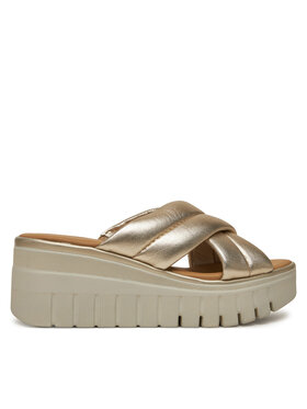 tamaris Klapki Damskie TAMARIS-1-27210-44 933 LIGHT GOLD złoty