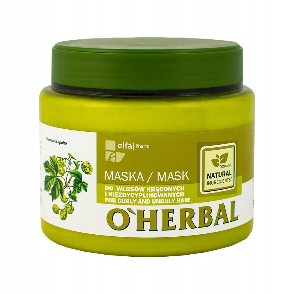 O’Herbal maska d/włosów kręconych
