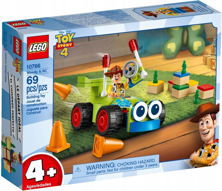 KLOCKI LEGO Toy Story 4 Chudy i Pan Sterowany 24H!