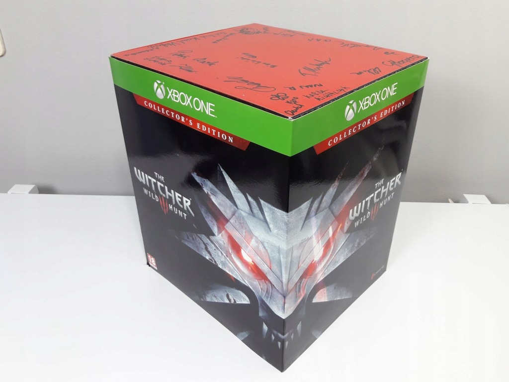 Wiedźmin 3 Witcher XBox1 gra zestaw kolekcjonerski