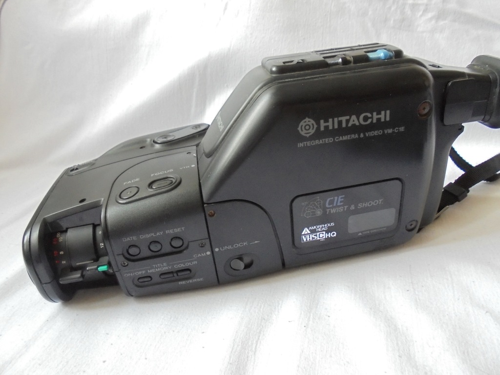 Hitachi Vhs Camcorder Vintage Hitachi VM-5000A VHS Movie Camera