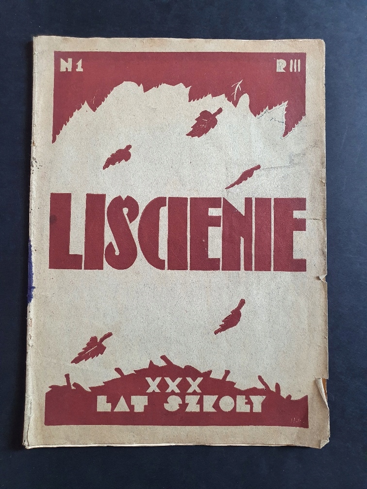 LIŚCIENIE XXX lat szkoły Śniadeckiego Kielce 1936