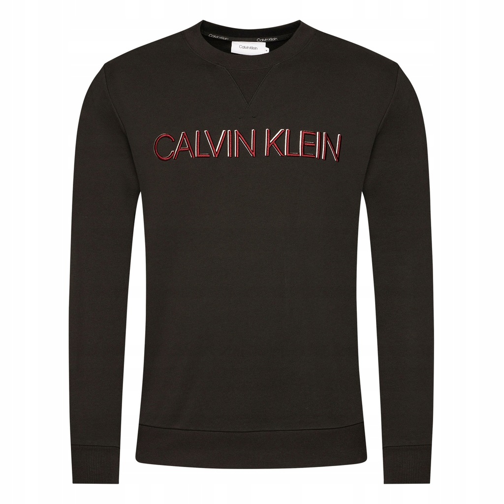 Calvin Klein Bluza 3D Embroidery Logo Czarna S