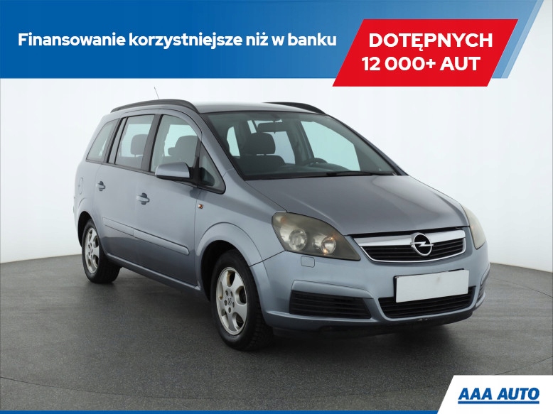Opel Zafira 1.6 16V, GAZ, 7 miejsc, Klima