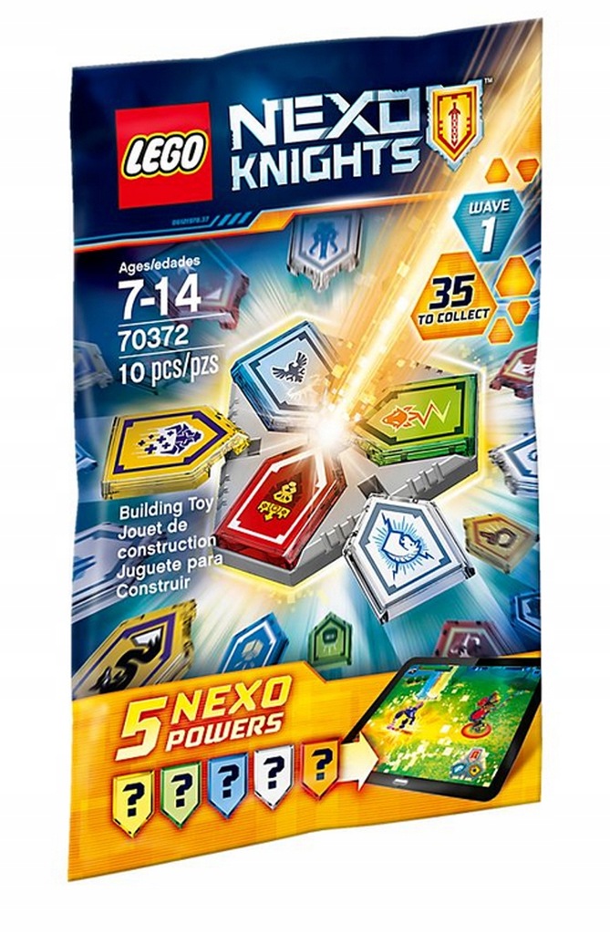 KLOCKI LEGO NEXO KNIGHTS 70372 Combo Moc Fala 1
