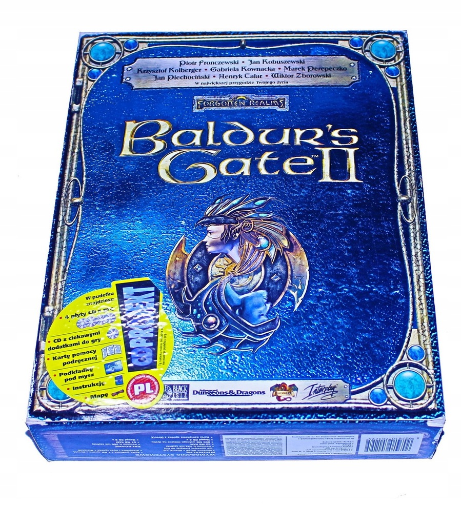 BALDUR'S GATE II PREMIEROWE BIG BOX PL PC