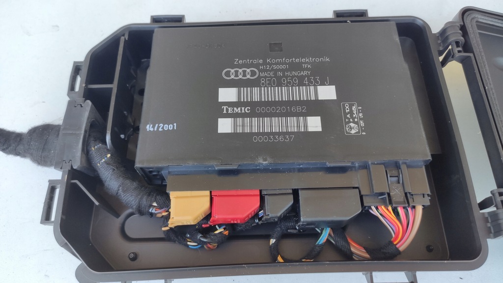 Audi A4 B6 Modul Komfortu 8e0959433j 9618615861 Oficjalne Archiwum Allegro