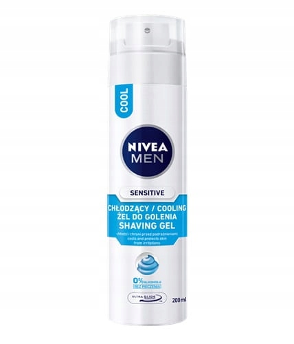 Nivea Men Chłodzący żel do golenia Sensitive 200ml