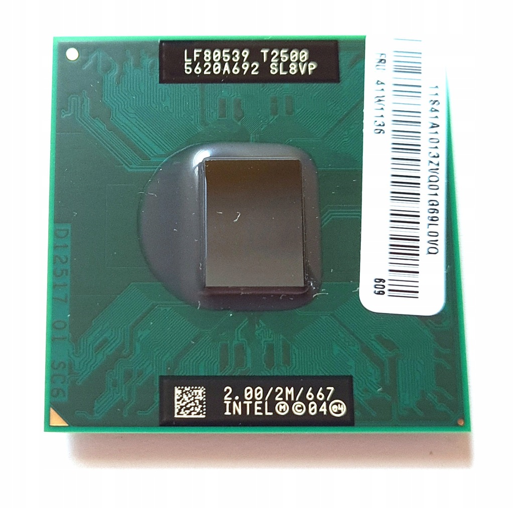 Intel Core Duo T2500 SL8VP 2.00GHz / 2M / 667MHz