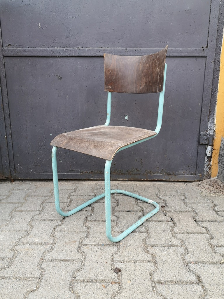 Krzesło Design proj. Mart Stam, Bauhaus Art Deco