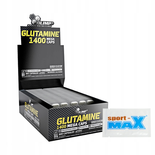 OLIMP L-GLUTAMINE MC 180 KAPS GLUTAMINA AMINOKWASY