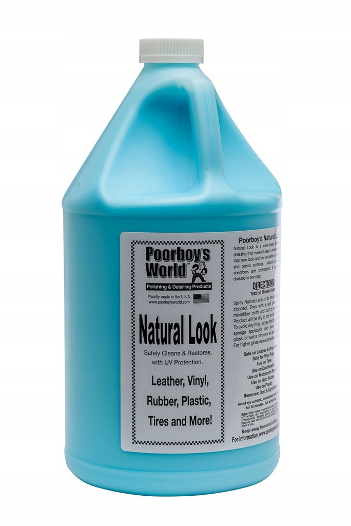 Poorboys Natural Look 3,8L czyści odświeża plastik