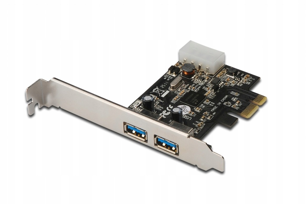 Купить Контроллер Digitus PCIe USB 3.0, 2 порта USB 3.0, низкий уровень: отзывы, фото, характеристики в интерне-магазине Aredi.ru