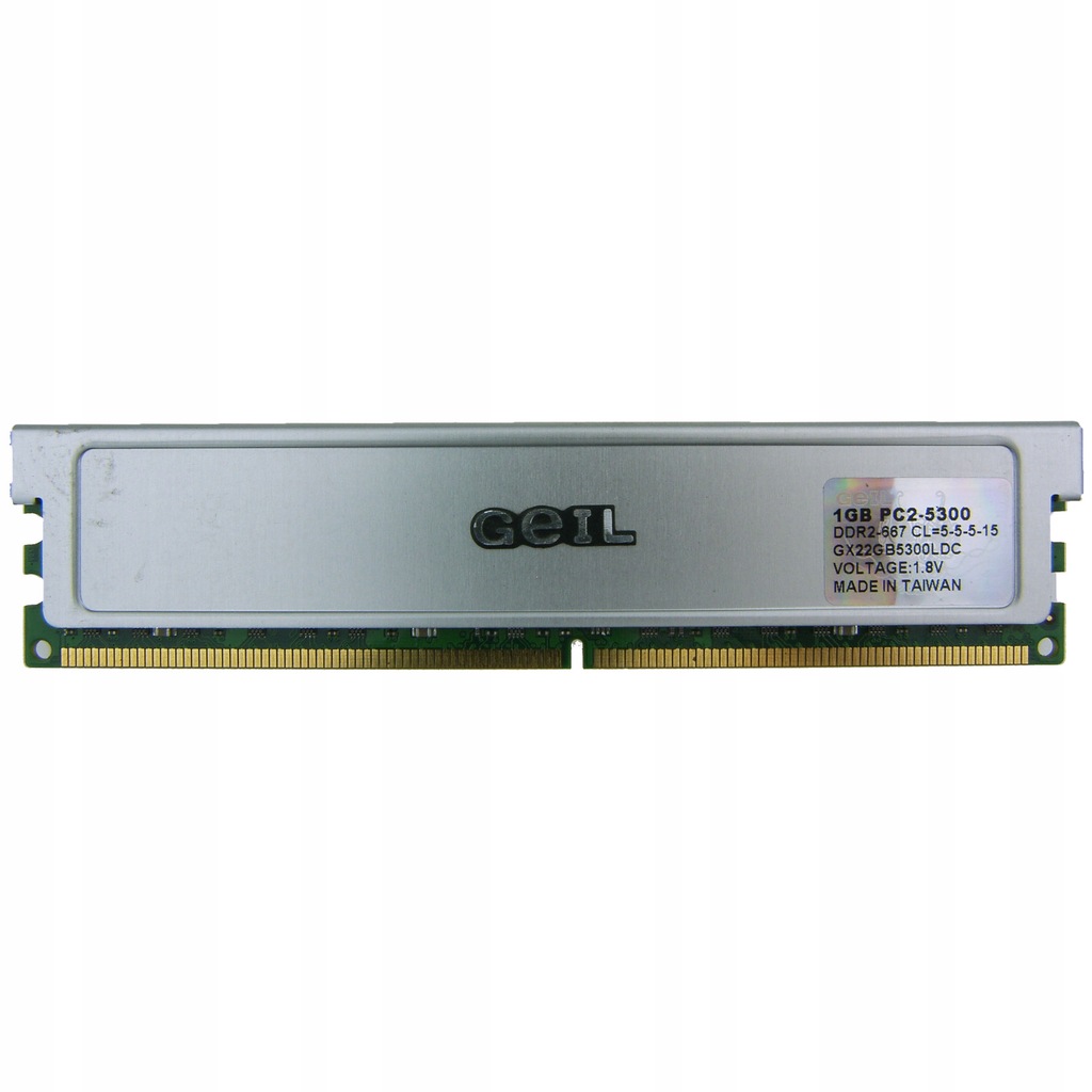 DDR2 1GB (1X1) 667 PC 5300 GEIL 100% OK 8jT