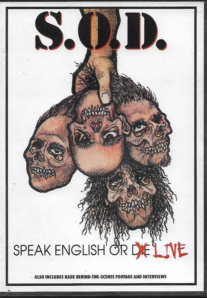 S.O.D. - Speak English Or Die DVD