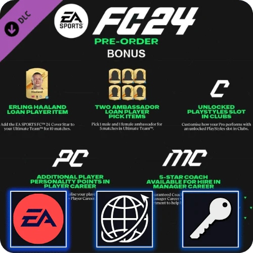 EA Sports FC 24 Pre Order Bonus DLC (PC) EA App Klucz Global