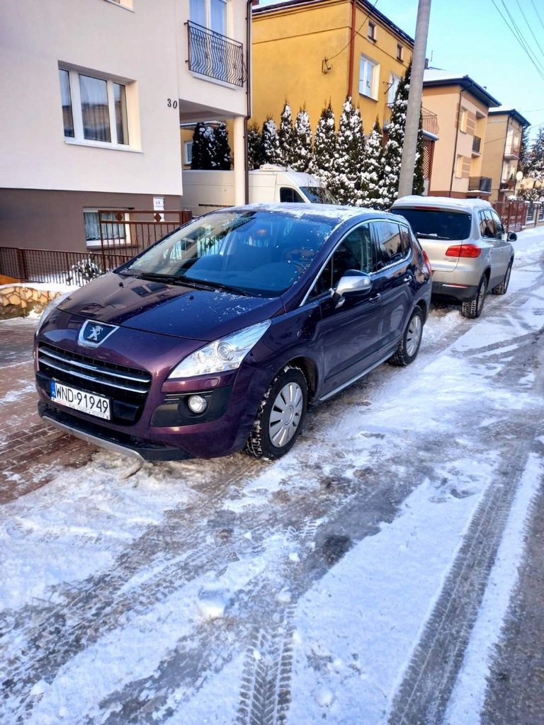 Peugeot 3008 2.0hdi+hybryda 2013 r. 130 tyś km