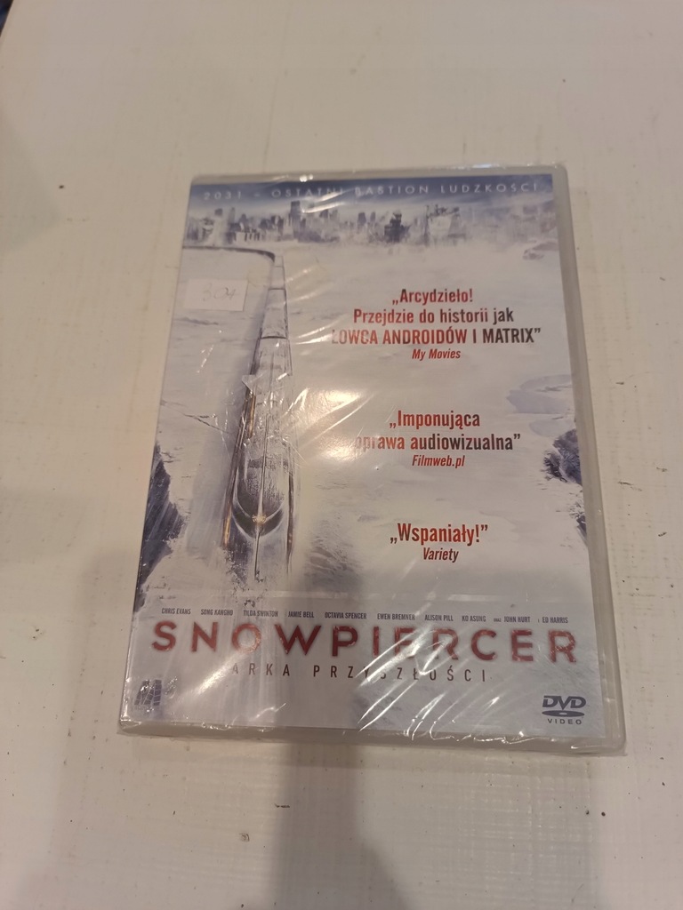 Film Snowpiercer arka przyszłości płyta DVD