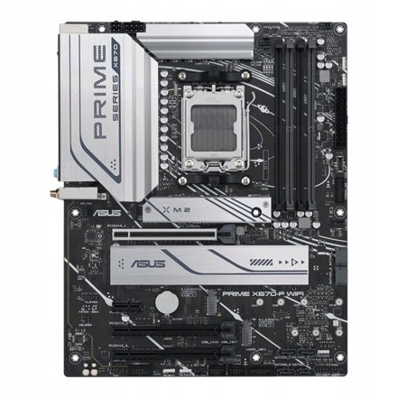 Asus PRIME X670-P WIFI Rodzina procesorów AMD, Gniazdo procesora AM5, DDR5