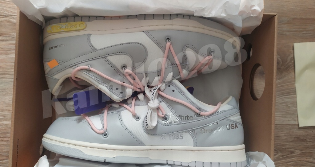 Buty Nike Dunk Low Off-White Lot 24