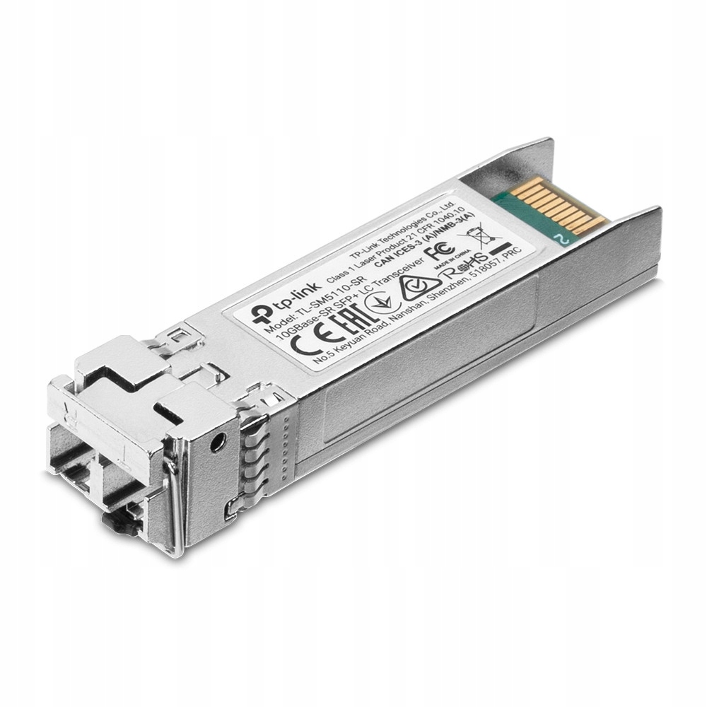 TP-Link TL-SM5110-SR moduł przekaźników sieciowych Swiatłowód 10000 Mbit/s