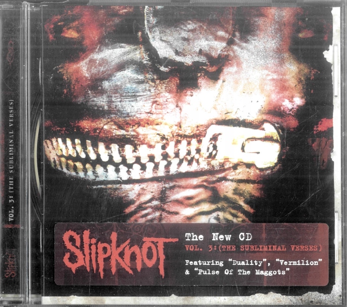 Vol. 3: (The Subliminal Verses) Slipknot CD