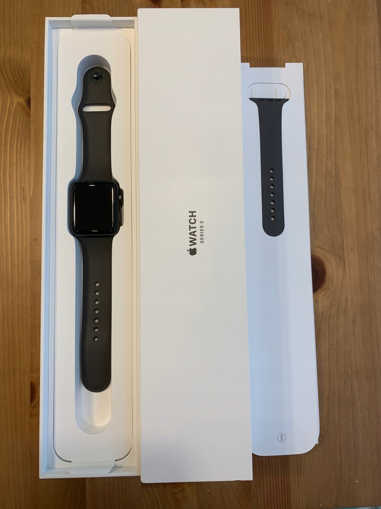 Apple Watch serwis 3 grafitowy