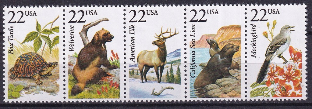 1987 USA dzikie zwierzęta **