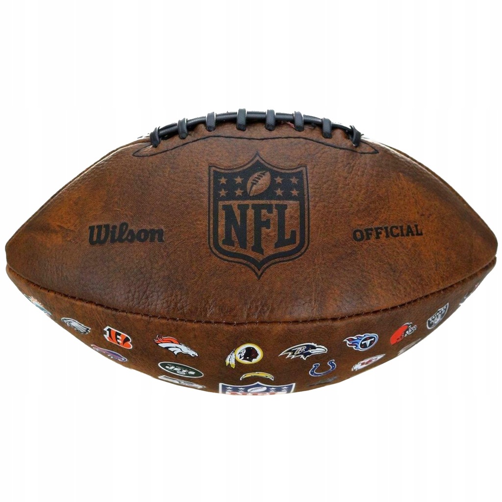 WILSON NFL OFFICIAL THROWBACK 32 (9) Unisex Piłki
