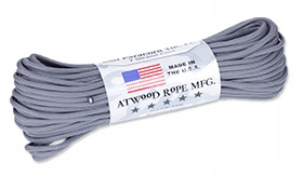 Paracord - MIL-SPEC 550-7 - 4 mm - Grafitowy - 30,48m