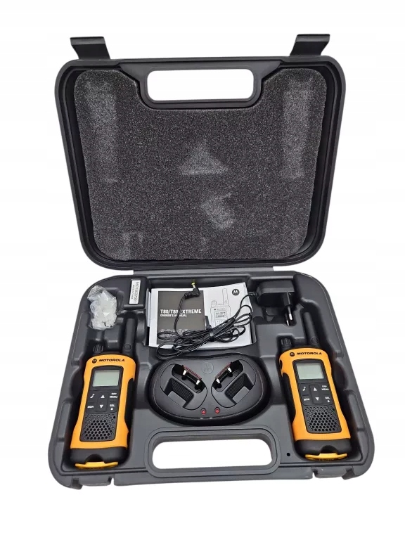 RADIOTELEFON KRÓTKOFALÓWKI MOTOROLA T80 EXTREME KOMPLET