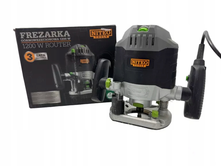 NITEO TOOLS FREZARKA GÓRNOWRZECIONOWA 1200W + AKCESORIA