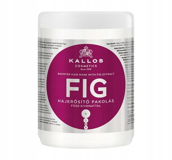 Kallos - maska do włosów Fig (1000 ml)