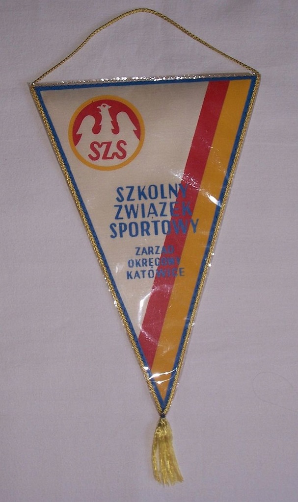 Proporczyk SZS Katowice szkolny związek sportowy