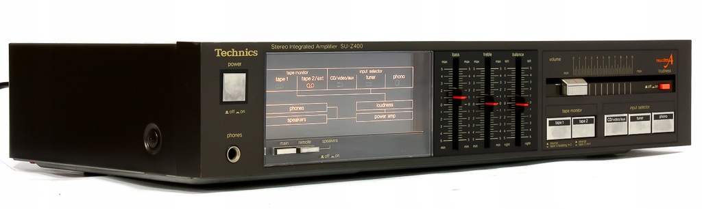 TECHNICS SU-Z400 SMUKŁY WZMACNIACZ STEREO