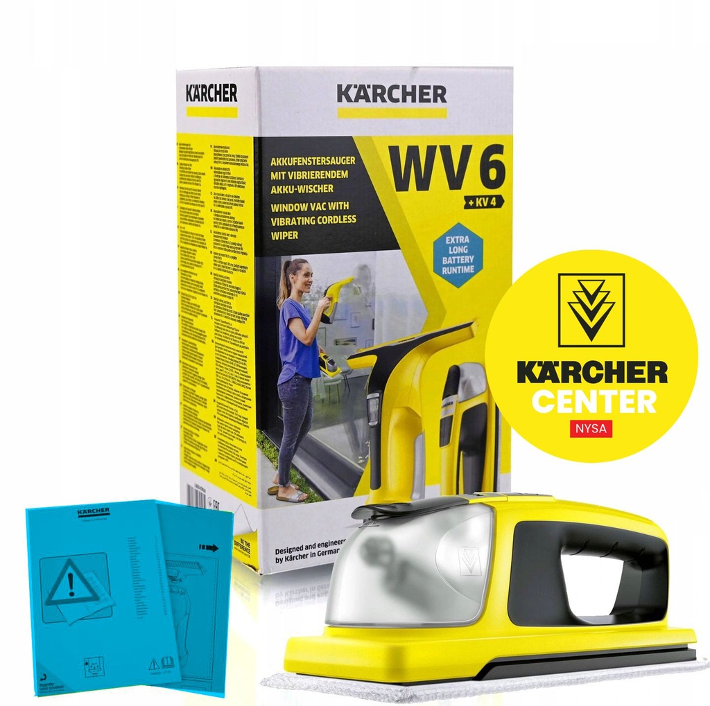 Купить МАШИНА ДЛЯ МОЙКИ ОКОН KARCHER WV6 МОЙКА ДО 100 ОКОН: отзывы, фото, характеристики в интерне-магазине Aredi.ru