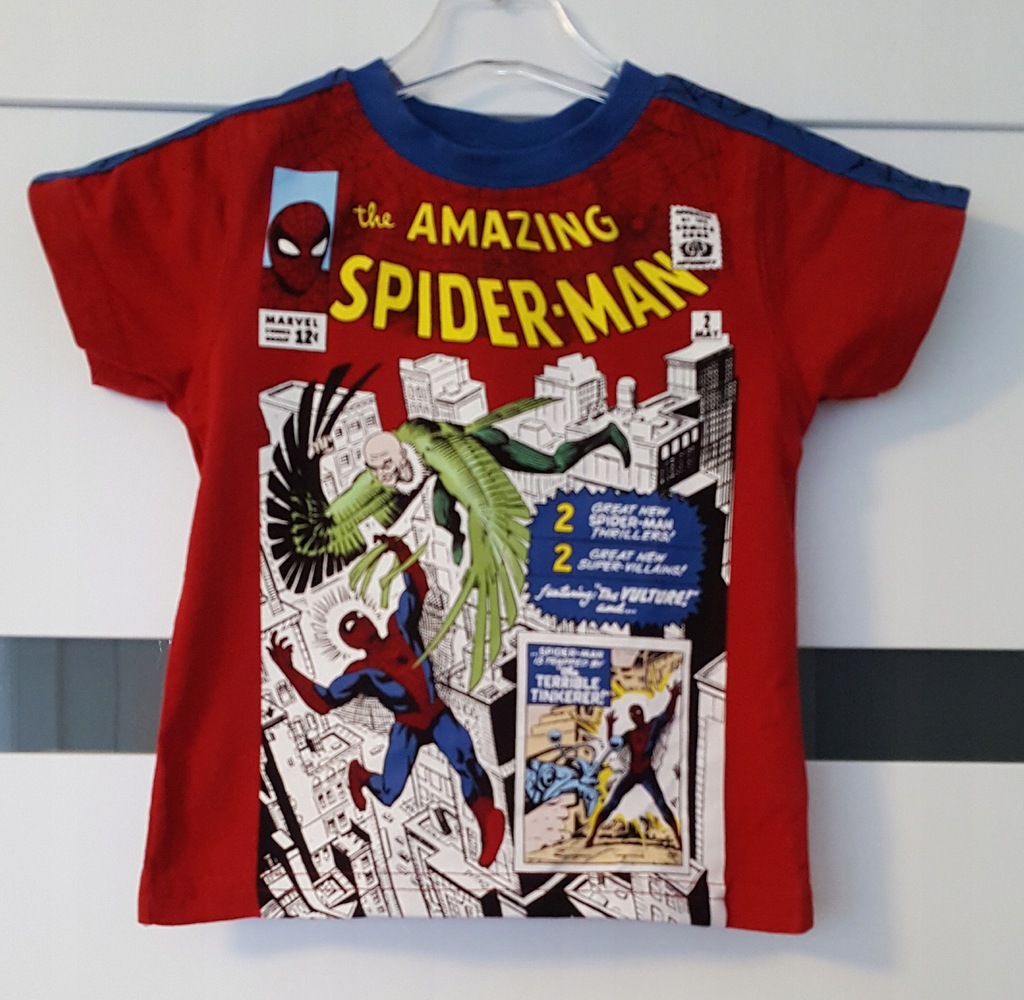 T-shirt H&M, 86 cm, 12 m-cy, MARVEL, SPIDERMAN