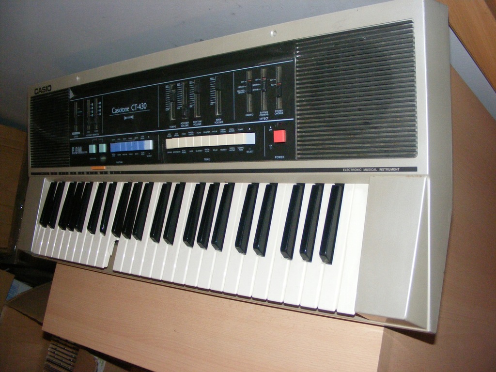 CASIO CASIOTONE CT -430 7887296703 oficjalne archiwum Allegro