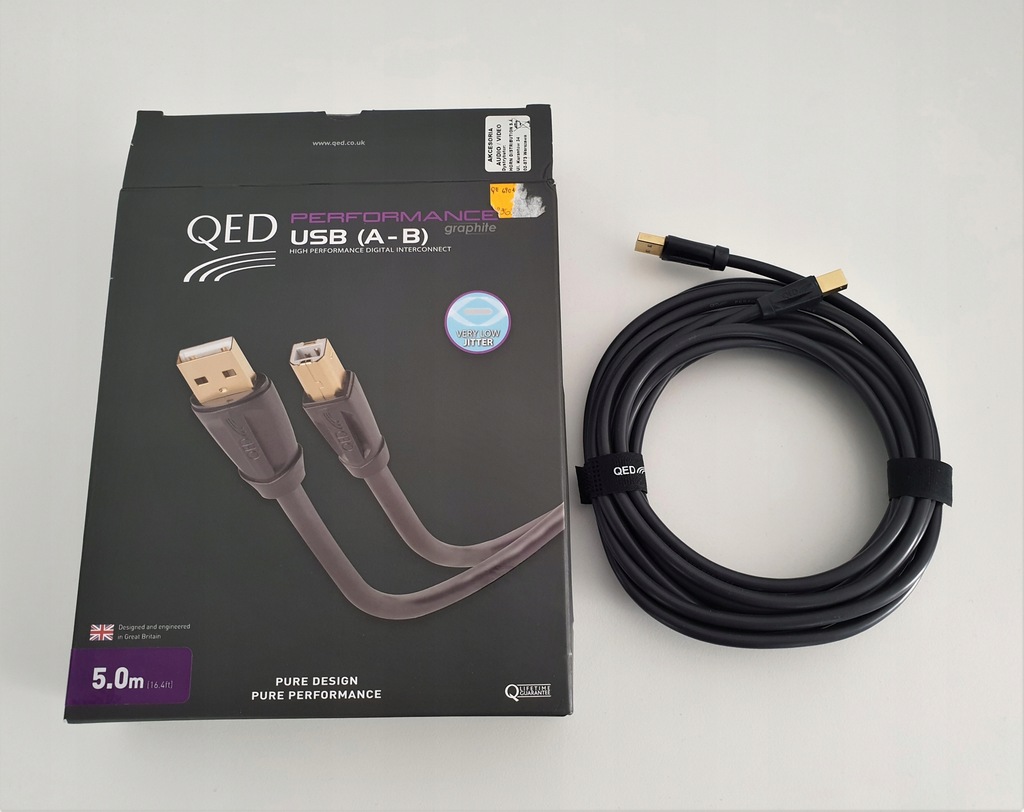 Kabel USB (A-B) QED Performance [5m]