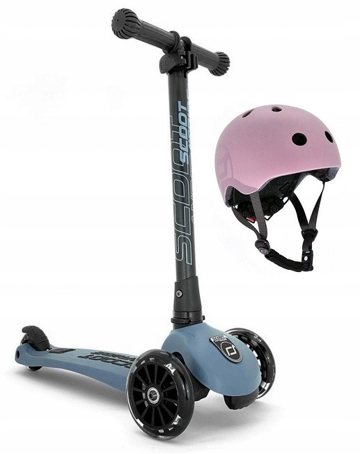 Hulajnoga Scoot & Ride Highwaykick 3 LED 96347 + kask