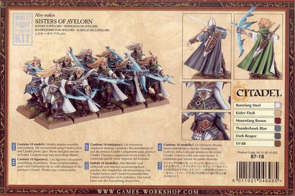 Купить Warhammer AoS - Высшие эльфийские воины-тени: отзывы, фото, характеристики в интерне-магазине Aredi.ru