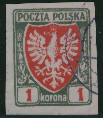 Poczta Polska 1 Korona Orzelek 7802269584 Oficjalne Archiwum Allegro